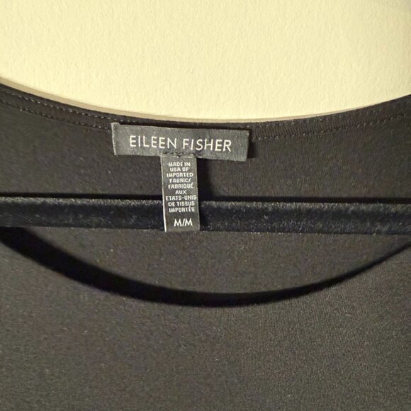 Eileen Fisher Sleeveless Mini Dress – Black (Size M) - Picture 2 of 7